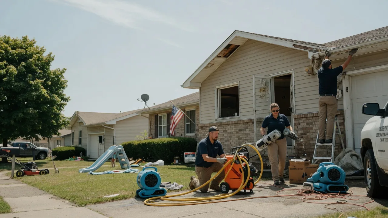Water Damage Restoration in Plainfield, IL near me